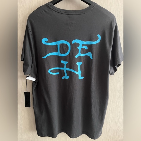 ED HARDY Rhinestone 100% Cotton Garment Washed Short Slv Graphic T-shirt Unisex - Picture 7 of 12